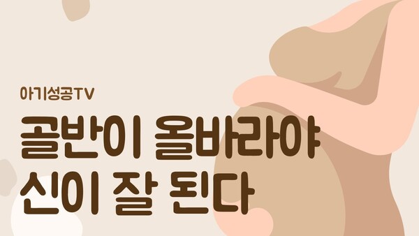 골반이 올바라야 임신이 잘 된다