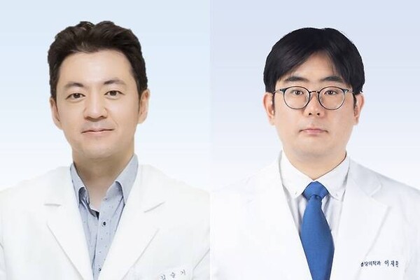 분당서울대병원 산부인과 김슬기 교수(왼쪽), 영상의학과 이재환 교수. 분당서울대병원 제공
